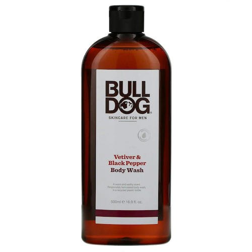 Bulldog Skincare For Men, гель для душа, ветивер и черный перец, 500 мл (16,9 жидк. унций) #1