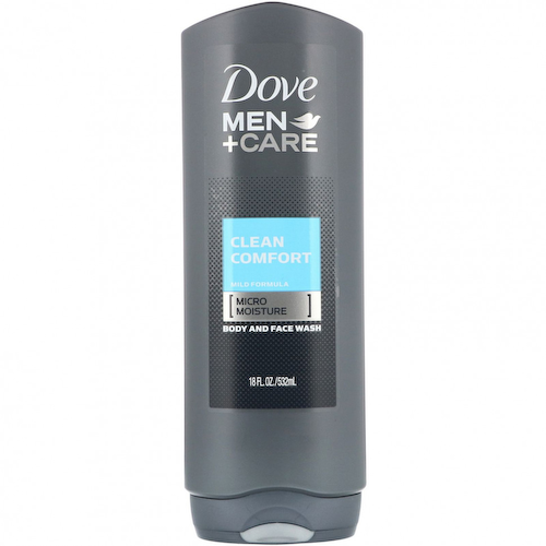 Dove, Гель для лица и тела Men+Care, аромат «Чистый комфорт», 532 мл #1