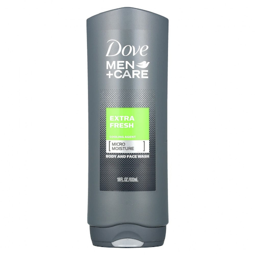 Dove, Men + Care, гель для душа и тела, свежесть, 532 мл (18 жидк. Унций) #1