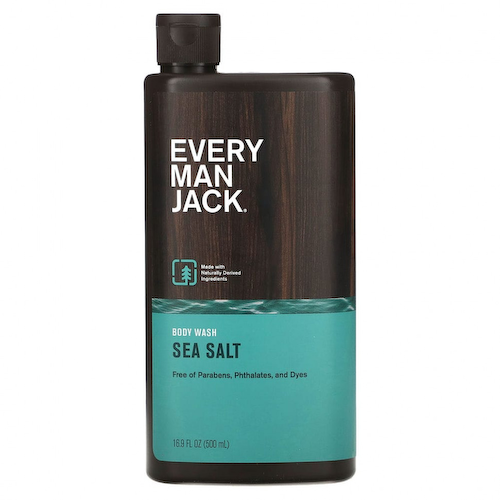 Every Man Jack, гель для душа с кокосовым маслом, морская соль, 500 мл (16,9 жидк. унции) #1