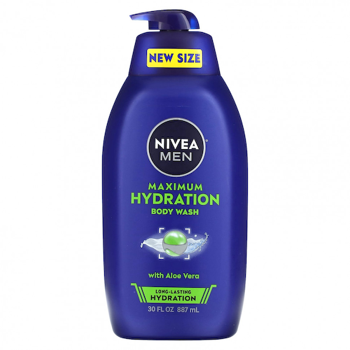 Nivea, Для мужчин, гель-гель для душа с алоэ вера, 887 мл (30 жидк. Унций) #1