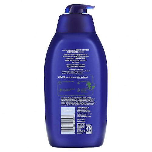 Nivea, Для мужчин, гель-гель для душа с алоэ вера, 887 мл (30 жидк. Унций) #1