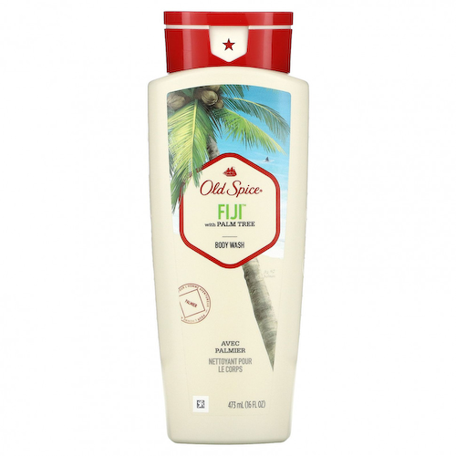 Old Spice, Гель для душа, фиджи с пальмой, 473 мл (16 жидк. Унций) #1
