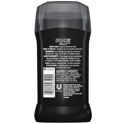 Axe, Дезодорант, Apollo, 85 г (3 унции) #1