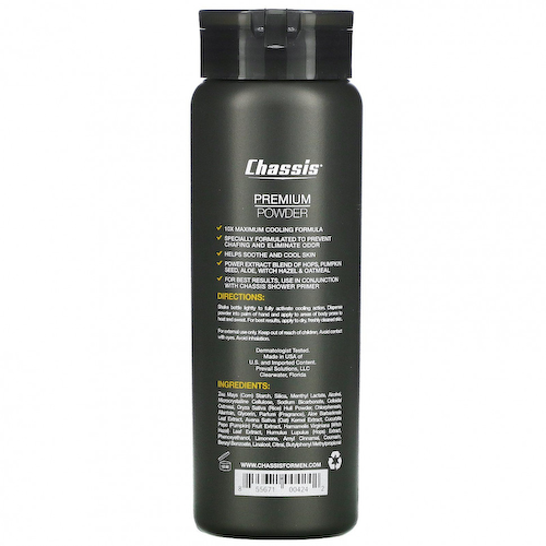 Chassis, Man Care, премиальная пудра, Ice Max, 113 г (4 унции) #1