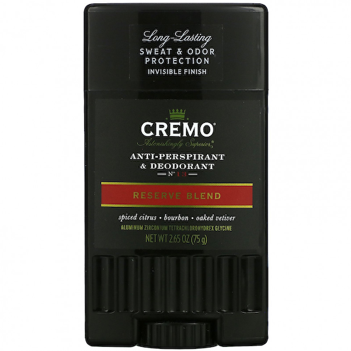Cremo, Антиперспирант и дезодорант, № 13, резервная смесь, 2,65 унции (75 г) #1