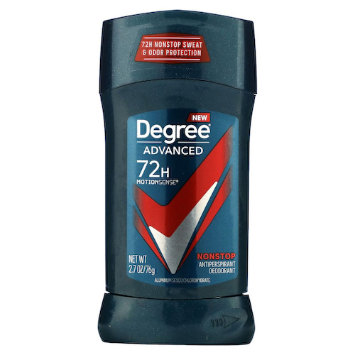 Degree, Advanced 72 Hour MotionSense, дезодорант-антиперспирант, без остановок, 76 г (2,7 унции) #1