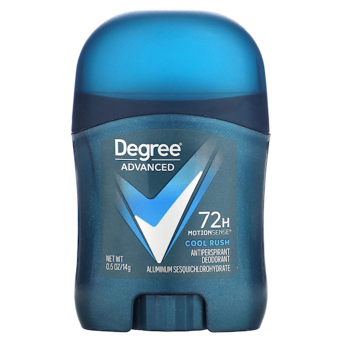 Degree, Advanced 72 Hour MotionSense, дезодорант-антиперспирант, Cool Rush, 14 г (0,5 унции) #1