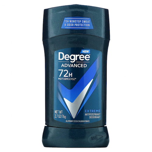 Degree, Advanced 72 Hour MotionSense, дезодорант-антиперспирант, Extreme, 76 г (2,7 унции) #1