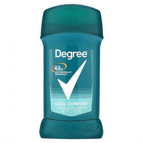 Degree, Дезодорант-антиперспирант на 48 часов, прохладный комфорт, 76 г (2,7 унции) #1