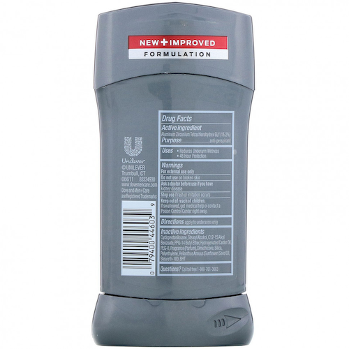 Dove, Men + Care, дезодорант-антиперспирант, Sensitive Shield, 76 г (2,7 унции) #1