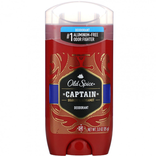 Old Spice, Дезодорант, Captain, храбрость и бергамот, 85 г (3 унции) #1