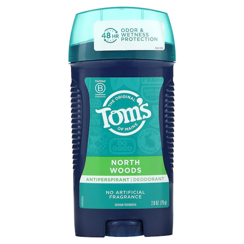 Tom's of Maine, Дезодорант-антиперспирант для мужчин, North Woods, 79 г (2,8 унции) #1