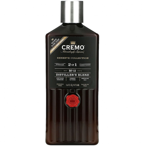 Cremo, Reserve Blend, 2 in 1 Shampoo & Conditioner, No. 13, Distillers Blend, 16 fl oz (473 ml) #1