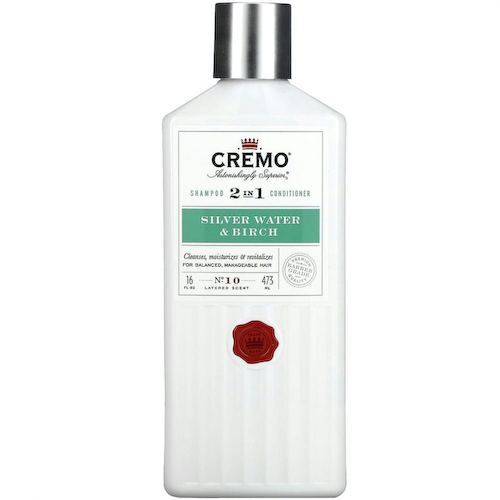 Cremo, Шампунь и кондиционер 2 в 1, № 10, серебряная вода и береза, 16 жидких унций (473 мл) #1