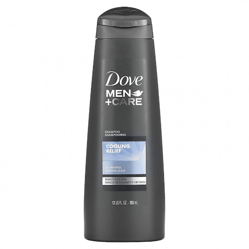 Dove, Men + Care, охлаждающий шампунь, ледяной ментол, 355 мл (12 жидк. Унций) #1