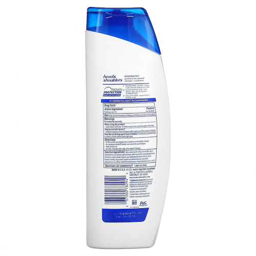 Head & Shoulders, Men Advanced Series, шампунь и кондиционер 2 в 1, для насыщенной и густой кожи, 380 мл (12,8 жидк. Унции) #1