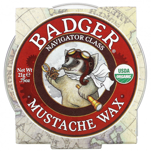 Badger Company, Органический воск для усов, 21 г (0,75 унции) #1