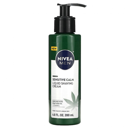 Nivea, Для мужчин, жидкий крем для бритья, успокаивающий для чувствительной кожи, 200 мл (6,8 жидк. Унции) #1