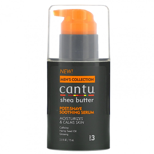 Cantu, Men's Collection, успокаивающая сыворотка с маслом ши, 75 мл (2,5 жидк. Унции) #1