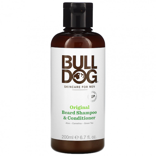 Bulldog Skincare For Men, оригинальный шампунь и кондиционер для бороды, для мужчин, 200 мл (6,7 жидк. унций) #1
