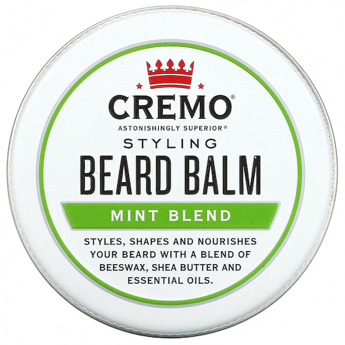 Cremo, Бальзам для укладки бороды, мятная смесь, 56 г (2 унции) #1