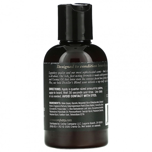 Cremo, Beard & Scruff Softener, Distiller's Blend, 4 fl oz (118 ml) #1
