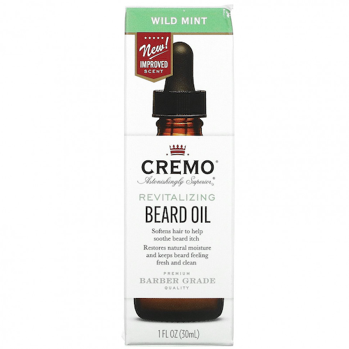Cremo, Масло для бороды, дикая мята, 30 мл (1 жидк. Унция) #1