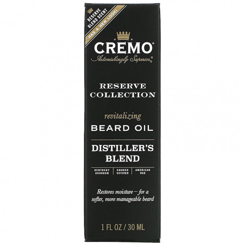 Cremo, Reserve Collection, масло для бороды, смесь Reserve, 30 мл (1 жидк. Унция) #1