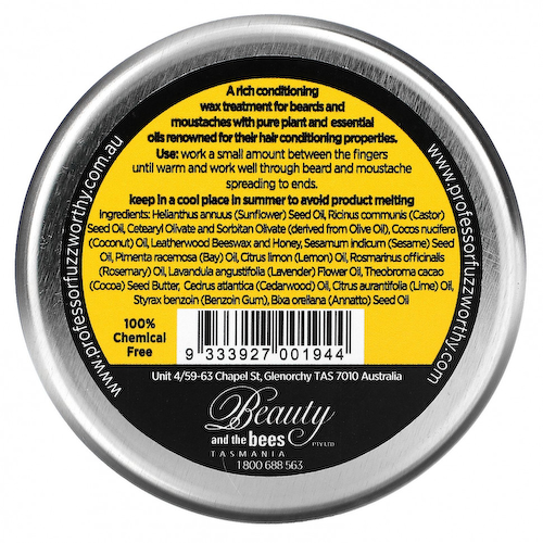 Professor Fuzzworthy's, Блеск для бороды Gentlemans, 40 г #1