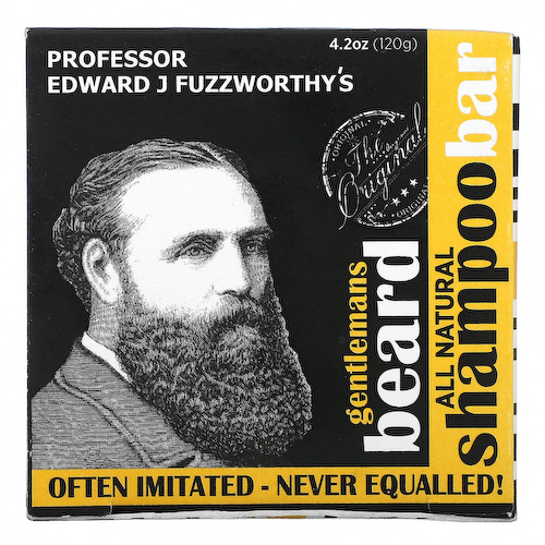 Professor Fuzzworthy's, Gentlemans Beard, шампунь, 120 г (4,2 унции) #1