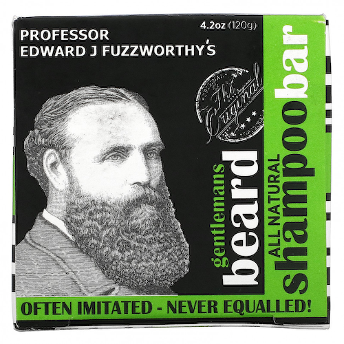 Professor Fuzzworthy's, Шампунь для бороды Gentlemans с яблочным уксусом, 120 г (4,2 унции) #1