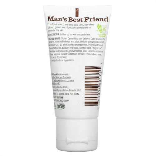 Bulldog Skincare For Men, Original Face Wash, 1 fl oz #1