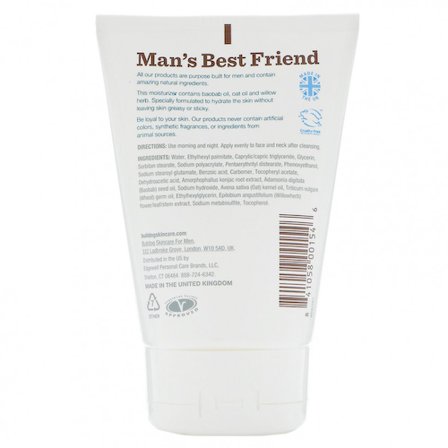 Bulldog Skincare For Men, Увлажняющее средство для чувствительной кожи, 100 мл #1