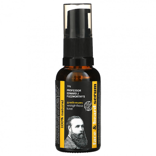 Professor Fuzzworthy's, Gentlemans Weightless Luxe, сыворотка для лица и бороды, 30 г #1