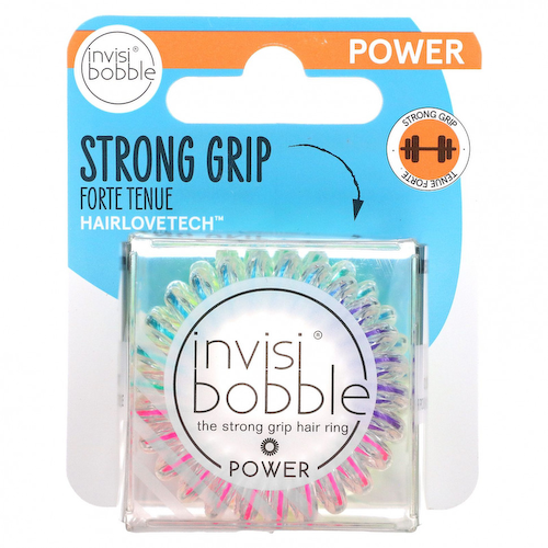 Invisibobble, Кольцо для волос Power, Strong Grip, Magic Rainbow, 3 шт. #1