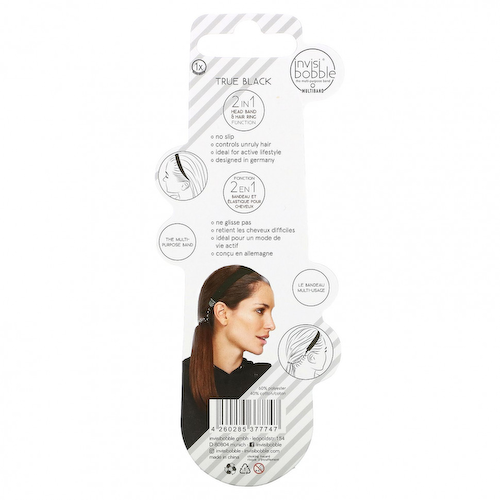Invisibobble, Многополосный, черный, 1 шт. #1