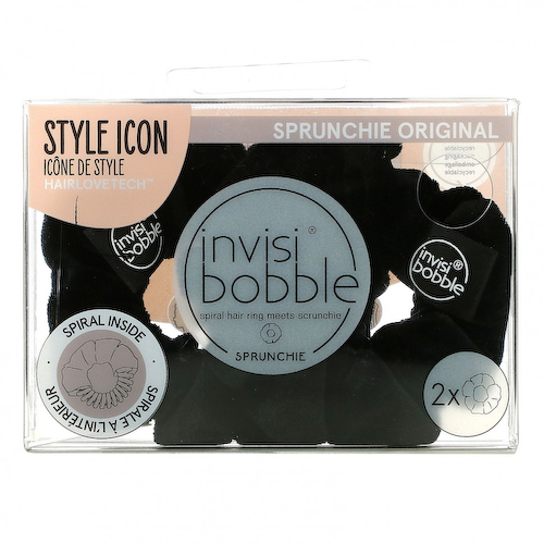 Invisibobble, Sprunchie Original, черный, 2 шт. #1