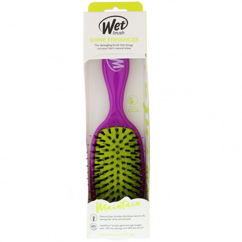 Wet Brush, Кисть для улучшения блеска, Maintain, Purple, 1 кисть #1