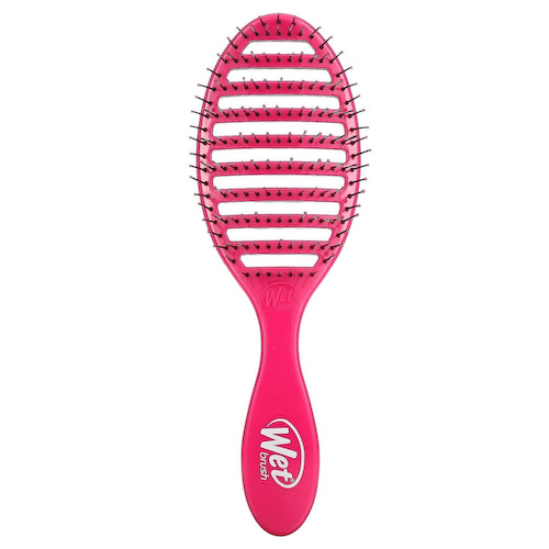 Wet Brush, Расческа для быстрой сушки волос, Розовая, 1 расческа #1
