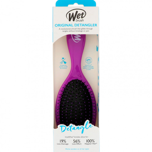 Wet Brush, Щетка для распутывания волос Original Detangler Brush, фиолетовая, 1 шт. #1