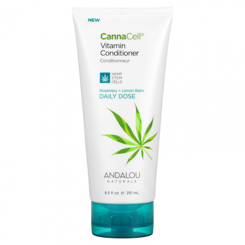 Andalou Naturals, CannaCell, витаминный кондиционер, розмарин и мелисса, 251 мл (8,5 жидк. Унции) #1