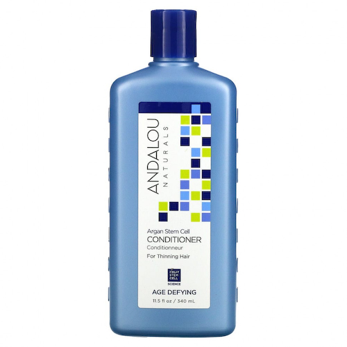 Andalou Naturals, кондиционер, антивозрастной, против выпадения волос, со стволовыми клетками арганы, 340 мл (11,5 жидк. унции) #1