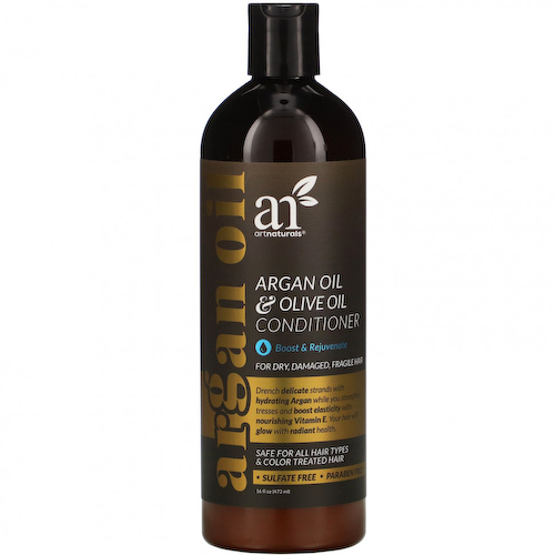 Artnaturals, Кондиционер с аргановым и оливковым маслами, для усиления и омоложения, 473 мл (16 жидк. Унций) #1
