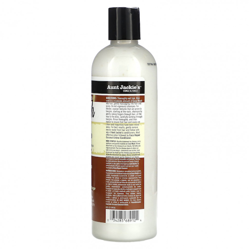 Aunt Jackie's Curls & Coils, Cocoa Wash, кондиционер и очищающее средство с кокосовым молоком, 355 мл (12 жидк.) #1