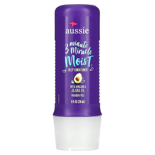 Aussie, 3 Minute Miracle Moist, кондиционер для глубокого увлажнения с авокадо и австралийским маслом жожоба, 236 мл (8 жид. унций) #1