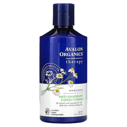 Avalon Organics, кондиционер против перхоти, с ромашкой аптечной, 397 мл (14 жидк. унций) #1