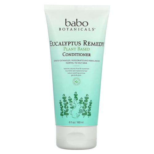 Babo Botanicals, Кондиционер на растительной основе с эвкалиптом, для нормальных и жирных волос, 180 мл (6 жидк. Унций) #1