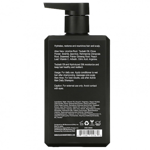 Blackwood For Men, кондиционер для активных мужчин, для ежедневного использования, 268,75 мл (9,09 жидк. унции) #1