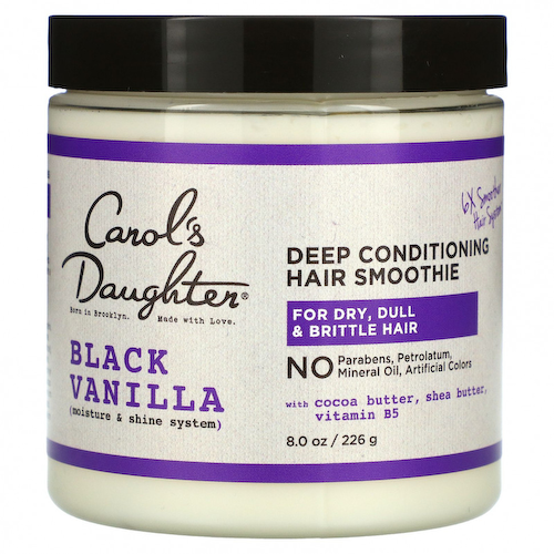 Carol's Daughter, Black Vanilla, Moisture & Shine System, смузи для глубокого кондиционирования волос, для сухих, тусклых и ломких волос, 226 г (8 унций) #1